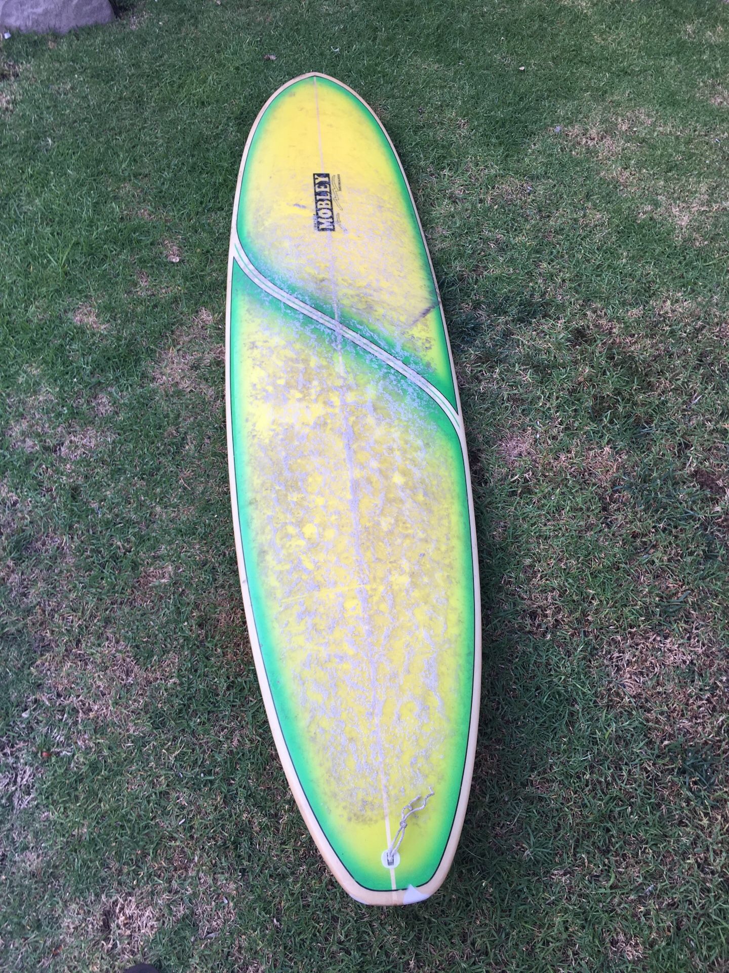 Custom Mobley Surfboard funboard 7’8”