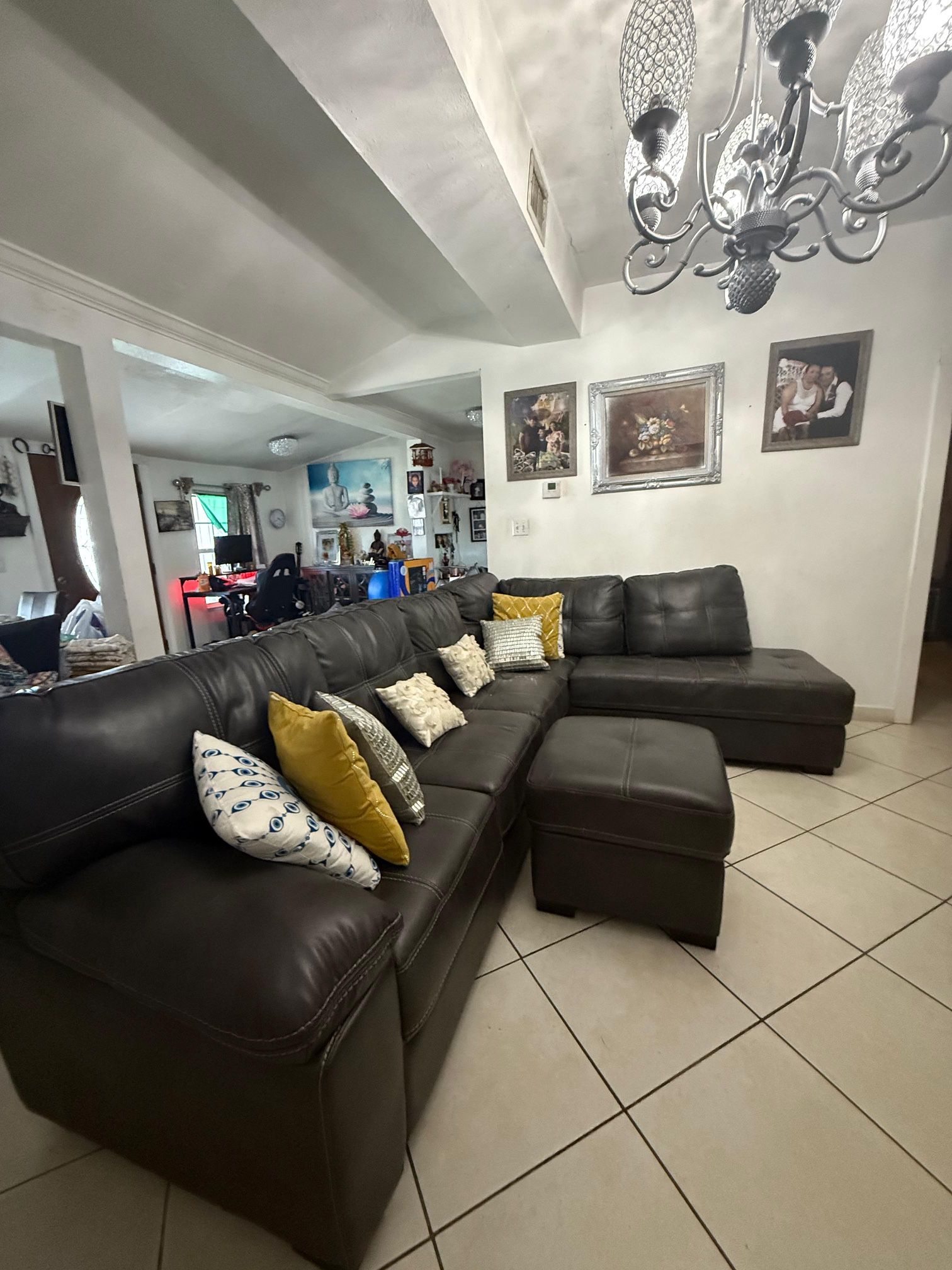 Sofa De Cuero