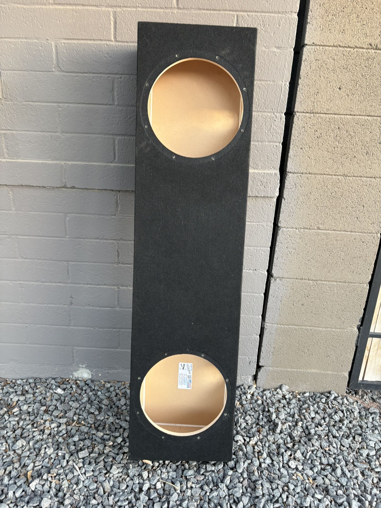 2 12 sub box for extended cab silverado/gmc