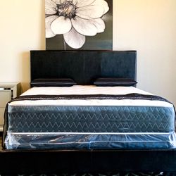$299 Brand New Queen Bed Frame And Mattress/Fast Delivery 