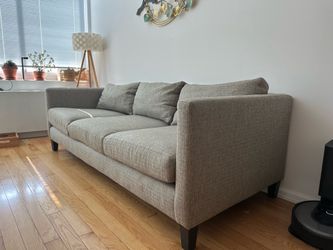 Arhaus Taylor Sofa, Gray. Moving-out Sale Long Island City, NY. Must go by July 30th!!!