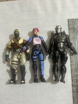 Fortnite action figure lot 4”