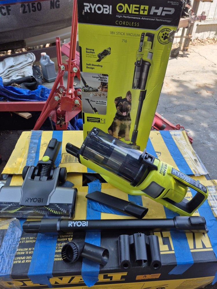 RYOBI ONE+ HP 18V Cordless Pet Stick Vacuum Cleaner (Tool Only)
