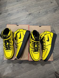 Nike Air Force 1 Mid Lil Yachty Concrete Boys Size 12.5M & 13M