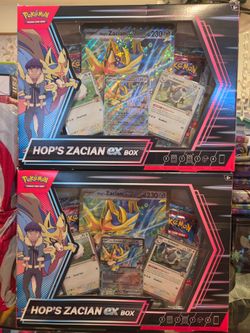 Pokémon Hop's Zacian ex Box