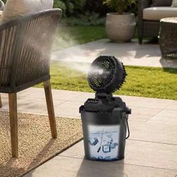 NEW Portable Misting Fan Outdoor Cooling Fan