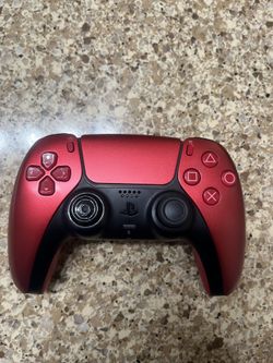 red ps5 controller