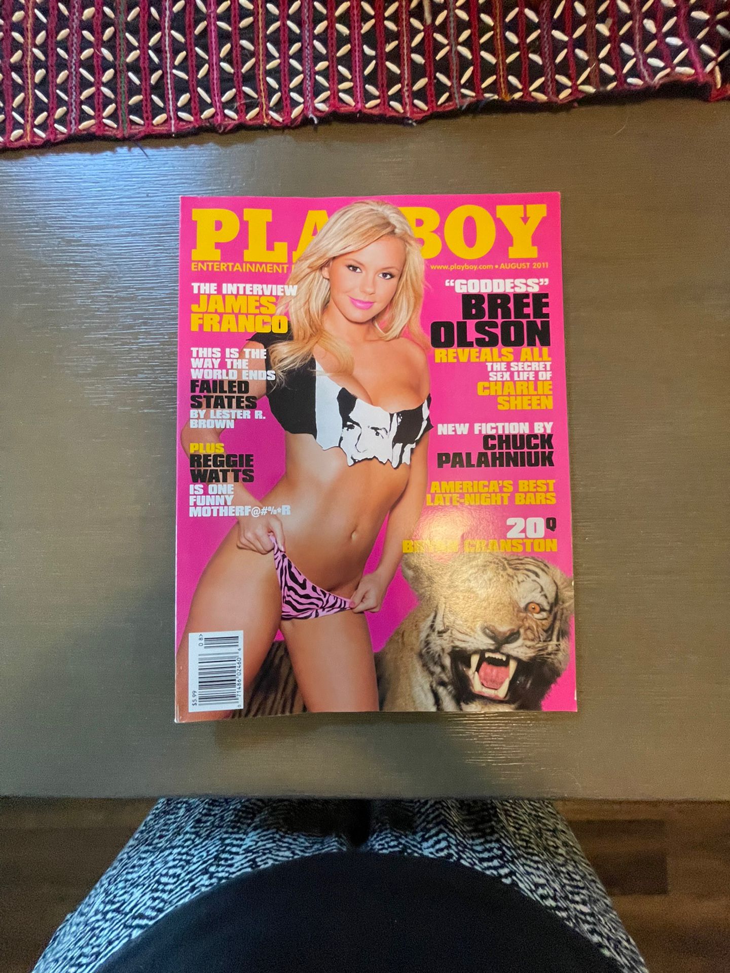 Playmate Goddess Bree Olson August 2011 Magazine