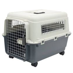 Sport pet carrier cage Airline Approved Plastic Dog Kennel Medium NIB