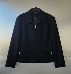 Black Zip-Up Jacket