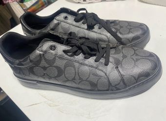 Men’s black coach shoes size 13