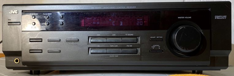 JVC RX-5020V A/V Control Receiver Dolby DTS AM FM Radio Black