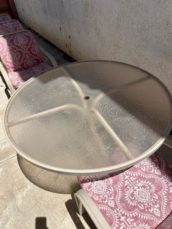 Free Patio Table & 4 Chairs