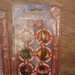 3 Marvel Heroclix Avenger/Xmen Assemble Pack