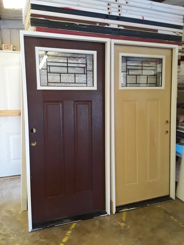 Exterior Doors Fiberglass 36x80 each 300 for Sale in