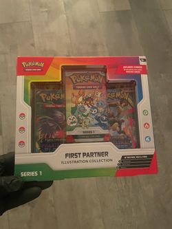 Opened Packs First Partner Illustration Pokemon