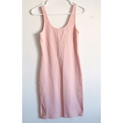 Aritzia Pink Wilfred Free Bodycon Dress - Size Small