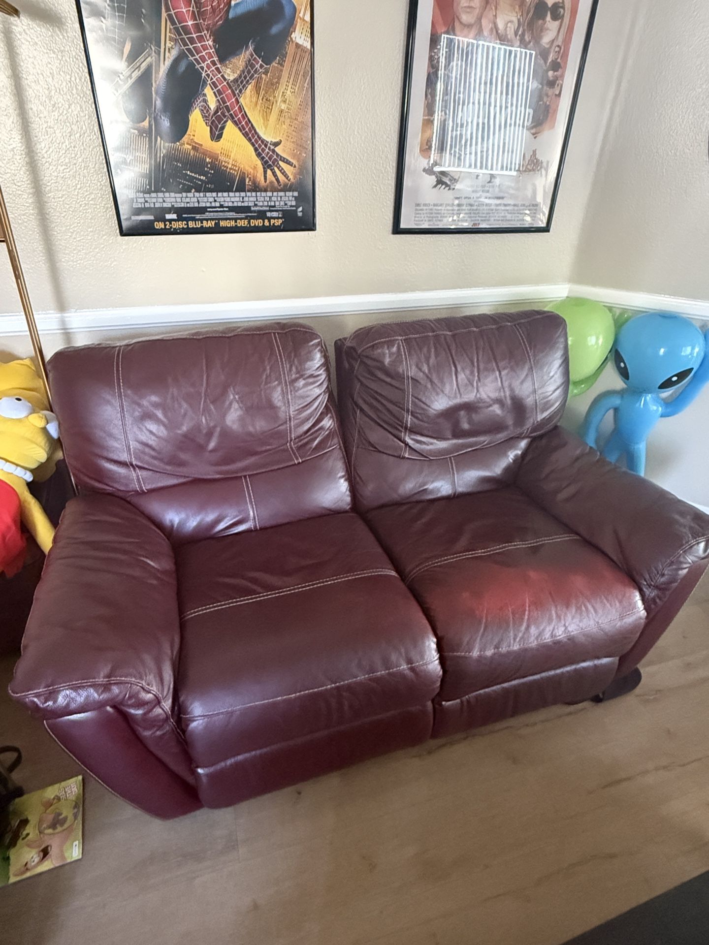Leather Recliner 