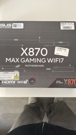Brand new ASUS X870 MAX GAMING WIFI 7