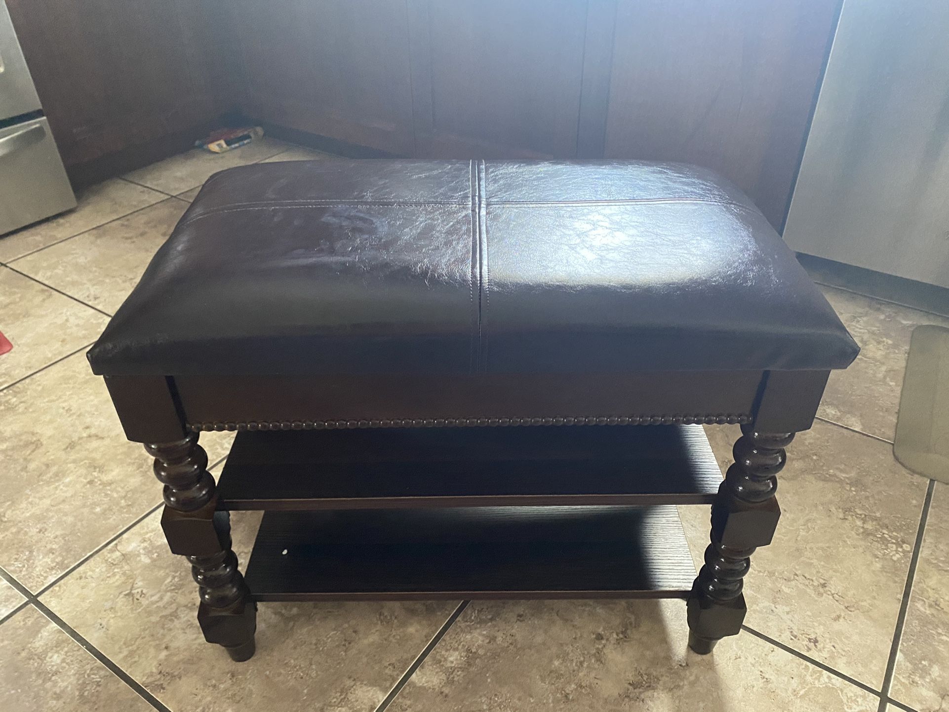 Storage shoe rack bench