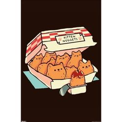 Tobe Fonseca Kitten Nuggets Art Print Poster Cat Illustration