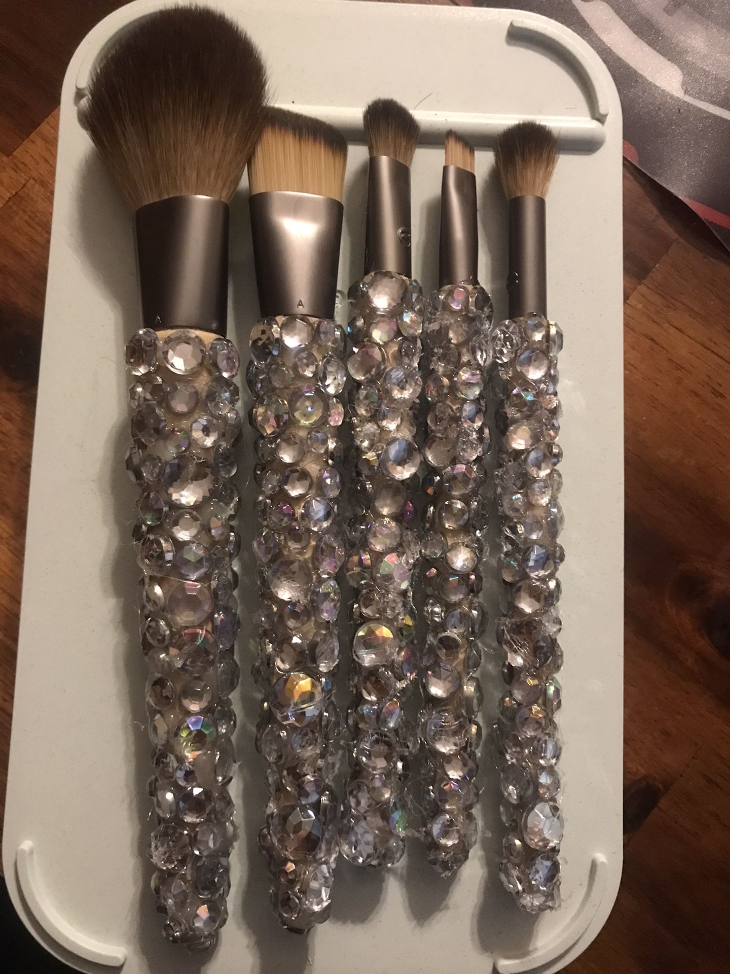 Makeup Brush Set 5 piece Blinged Out