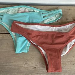 Pink Bathing Suit Bikini Bottom Size XS Just $5 For Both xox