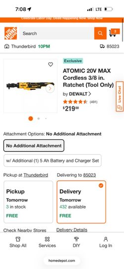 Ratchet Dewalt
