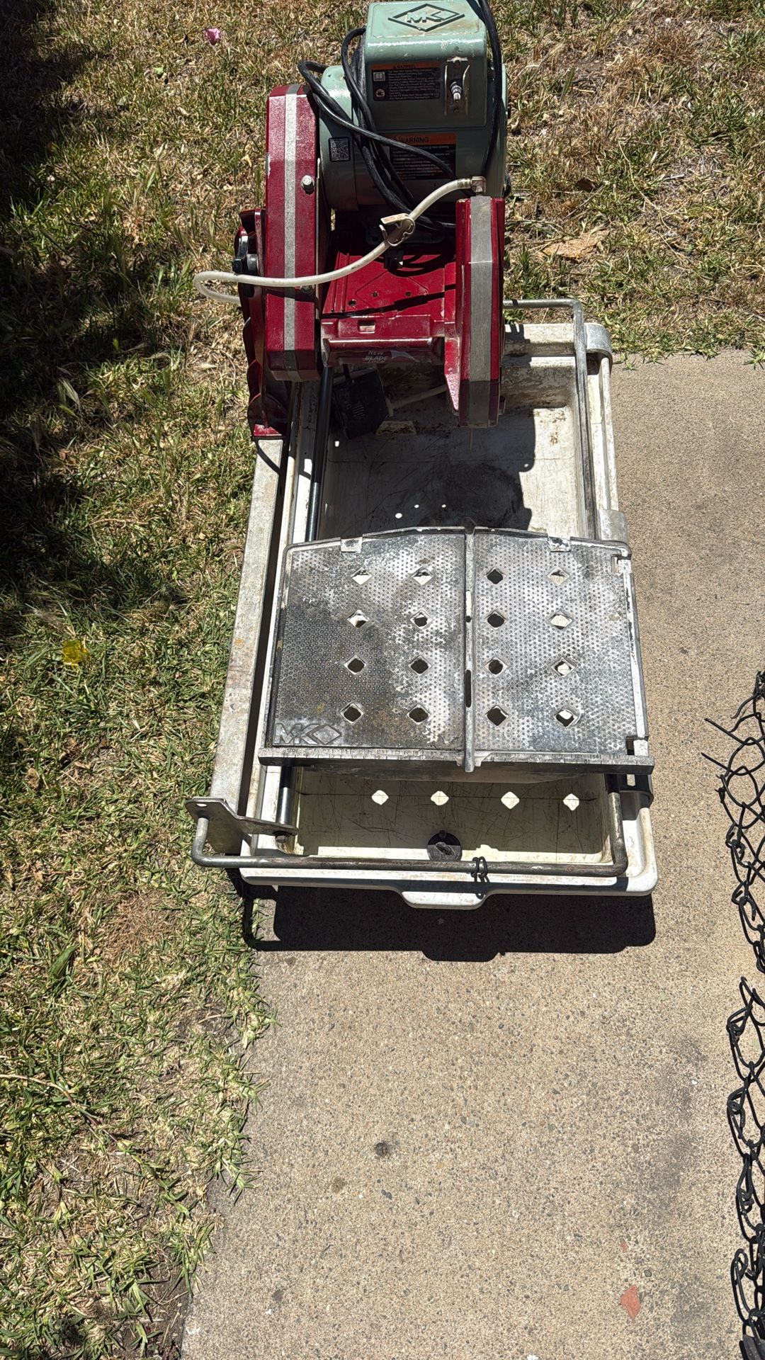 Mk Tile Saw 101