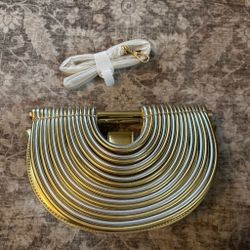 Gold and Silver Clutch (New)