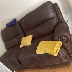 Dark Brown Recliner 