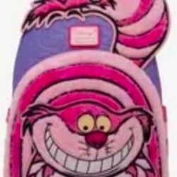Loungefly Alice Wonderland Fuzzy Backpack 🎒 Gorgeous Good Size UNISEX New With Tags 