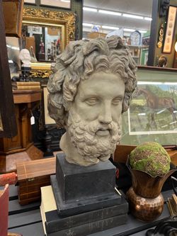 Vintage Bust of Zeus