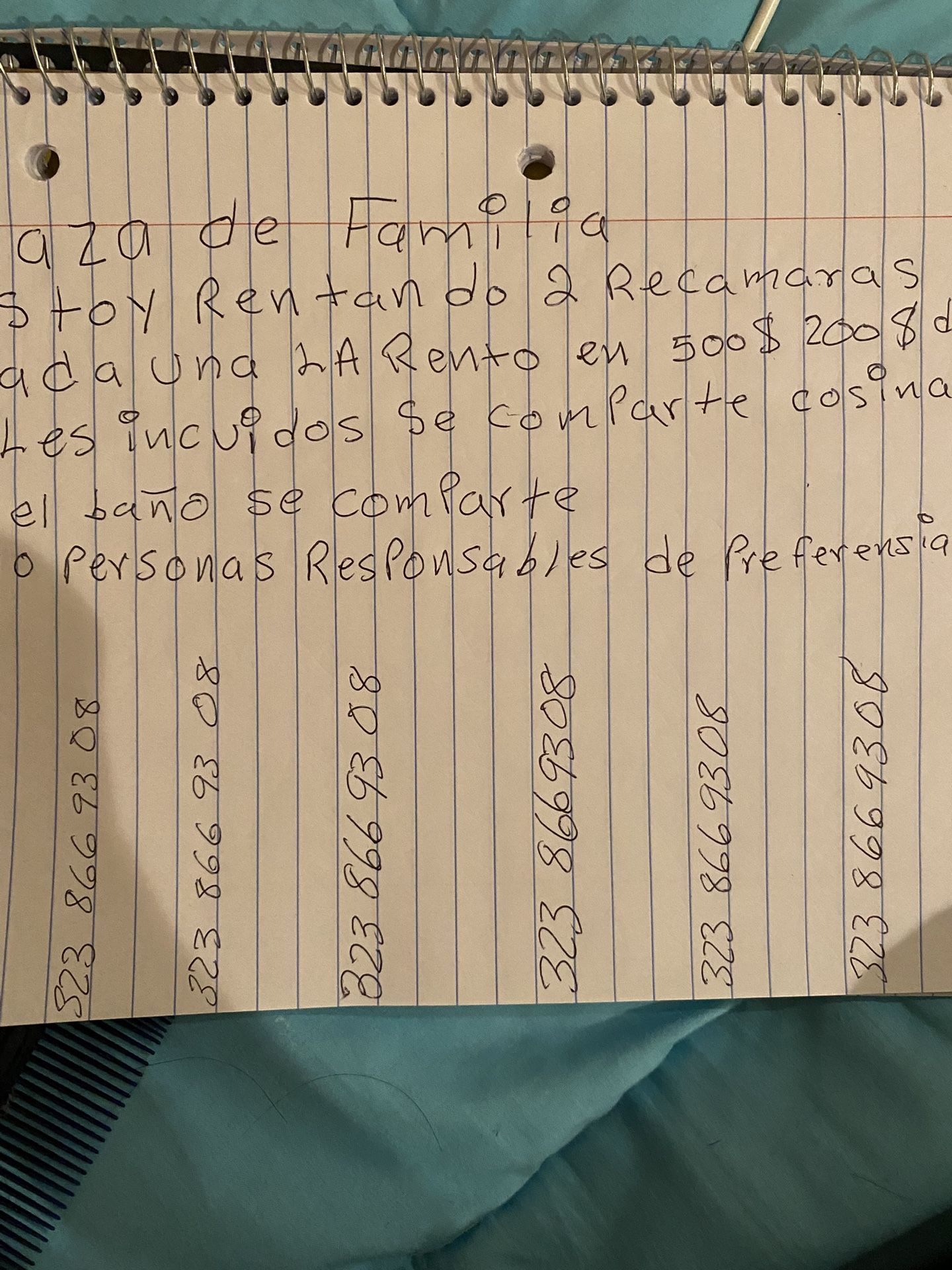 Rento recámara, compartir cocina