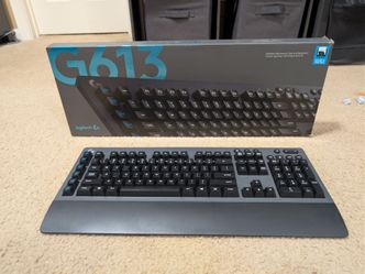 Logitech G613 Lightspeed Wireless Mechanical Gaming Keyboard – CIB w/ USB Receiver