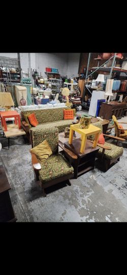 3pc Set Couch, Chair, Rocker