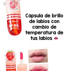 cรกpsula brillo de labio