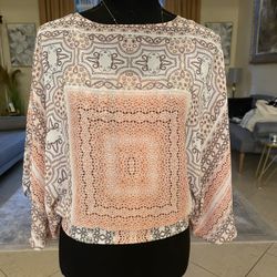 Alfani Petite Top With Rhinestone 