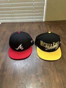 New Era Braves / Shockers Fitted Hats Caps