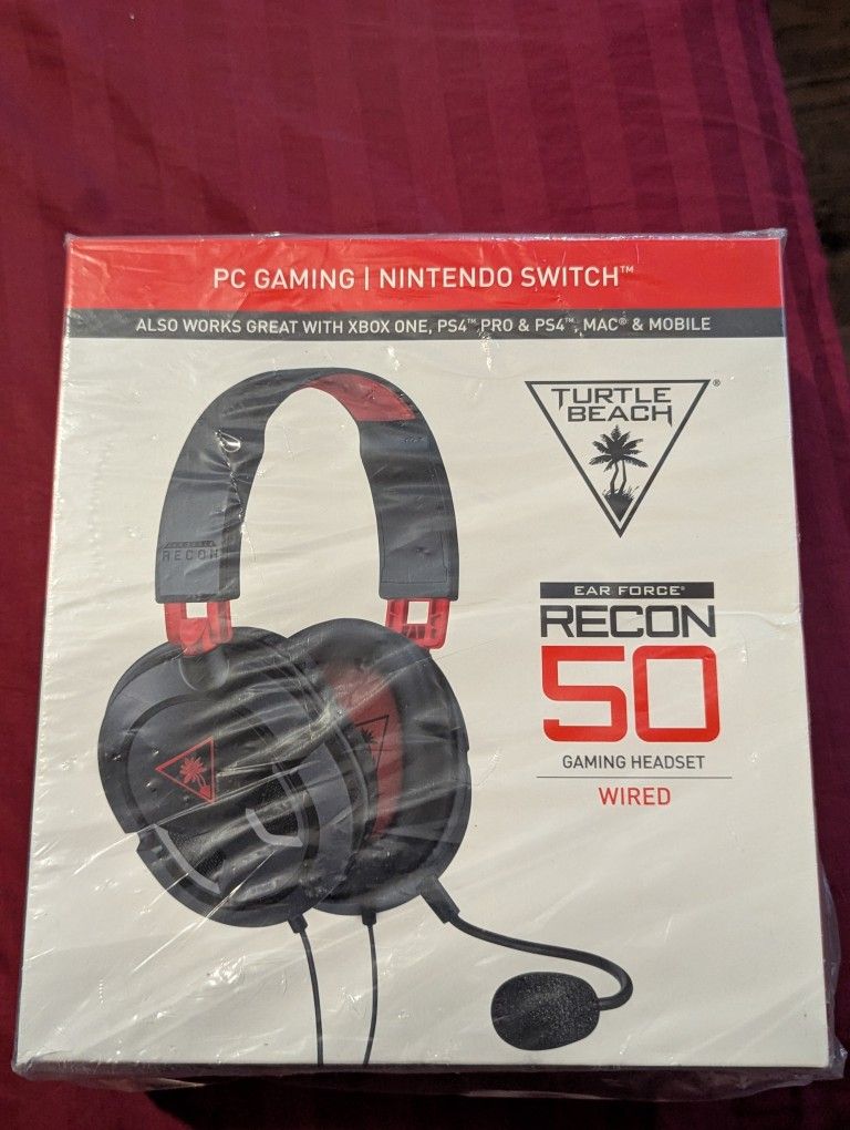 Turtle Beach Ear Force Recon 50 Gaming Headset for PC / Nintendo Switch
