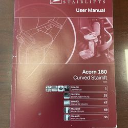 Acorn Stairlift 180