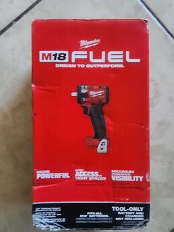 Milwaukee
M18 FUEL GEN-3 18V Lithium-Ion Brushless Cordless 1/2 in. Compact Impact Wrench with Friction Ring (Tool-Only)
