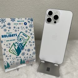 iPhone 16 Pro Max 256gb At&t and Cricket Carrier 97% 🔋 Health In Excellent 8/10 Condition 