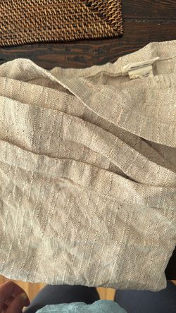 Coyuchi Tablerunner and dish towels
