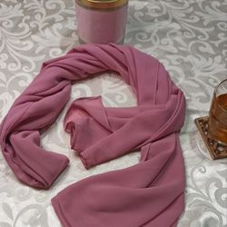 Pink Shawl Scarf