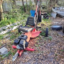 Backhoe Digger And Very Good Shape Motor Starts Right Up