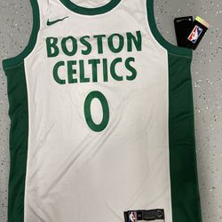 Jayson Tatum #0 Celtics Jersey M-Xl