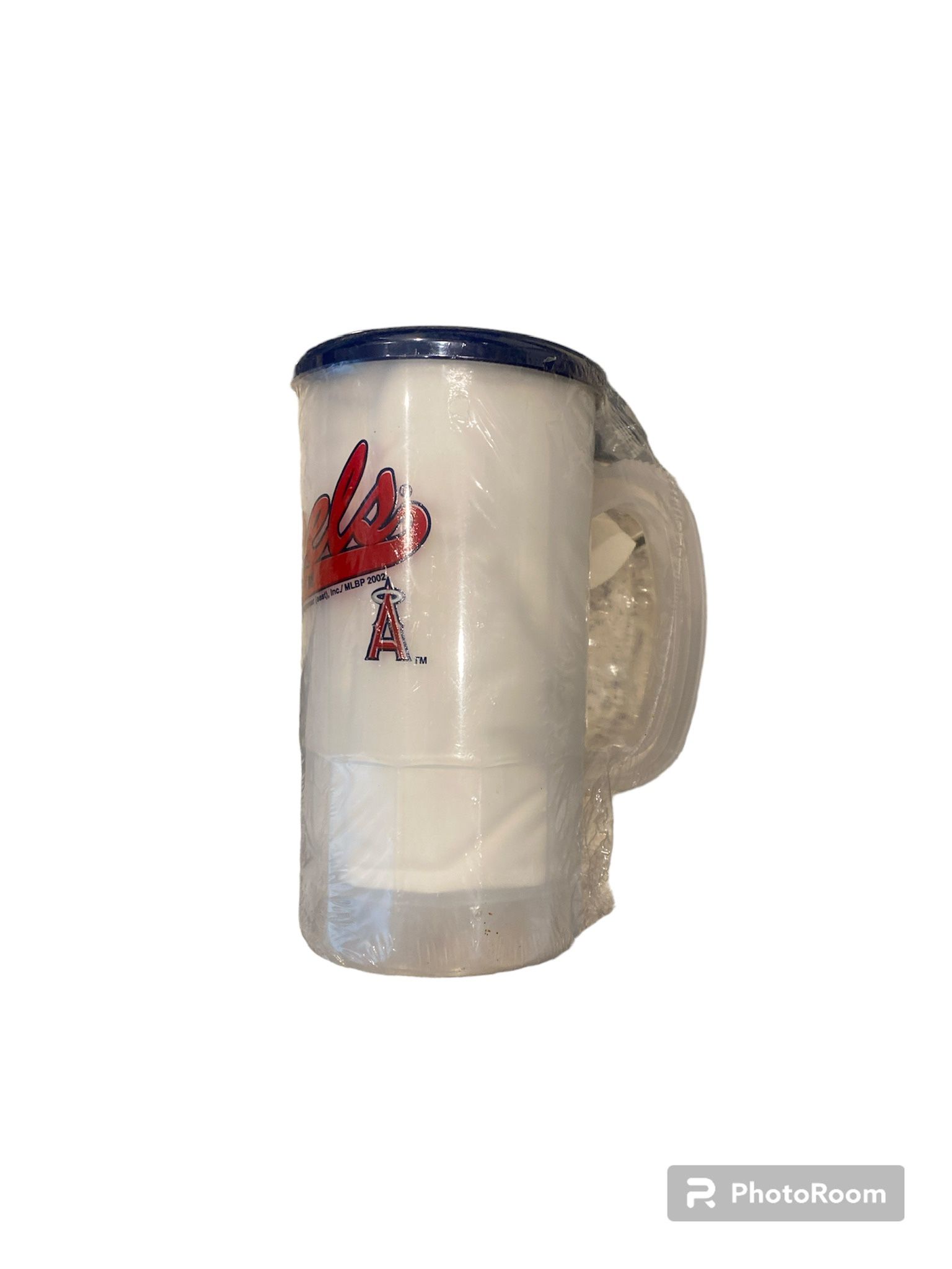 2002 MLB Anaheim Angles Mug T-shirt Size L