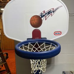 Kids Toys And Basketball Hoop