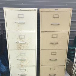 4 Drawer file Cabinets 